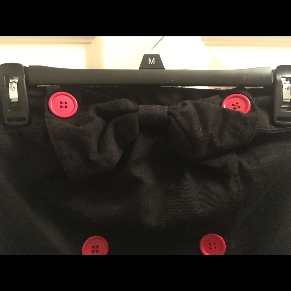 Retro Bow Tube Dress